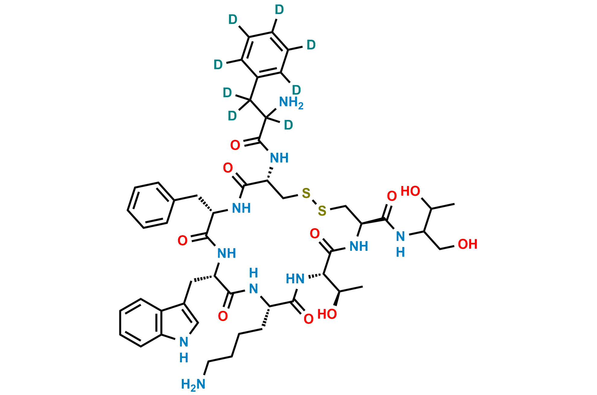 Octreotide D8